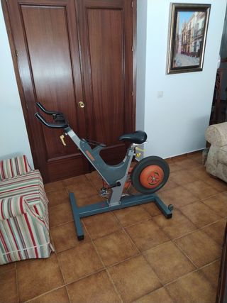 Bicicleta spinning profesional en buen estado