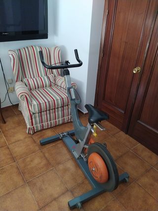 Bicicleta spinning profesional en buen estado