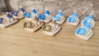 Vela artesanal - Bautizo, babyshower ...