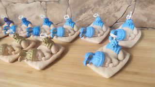 Vela artesanal - Bautizo, babyshower ...