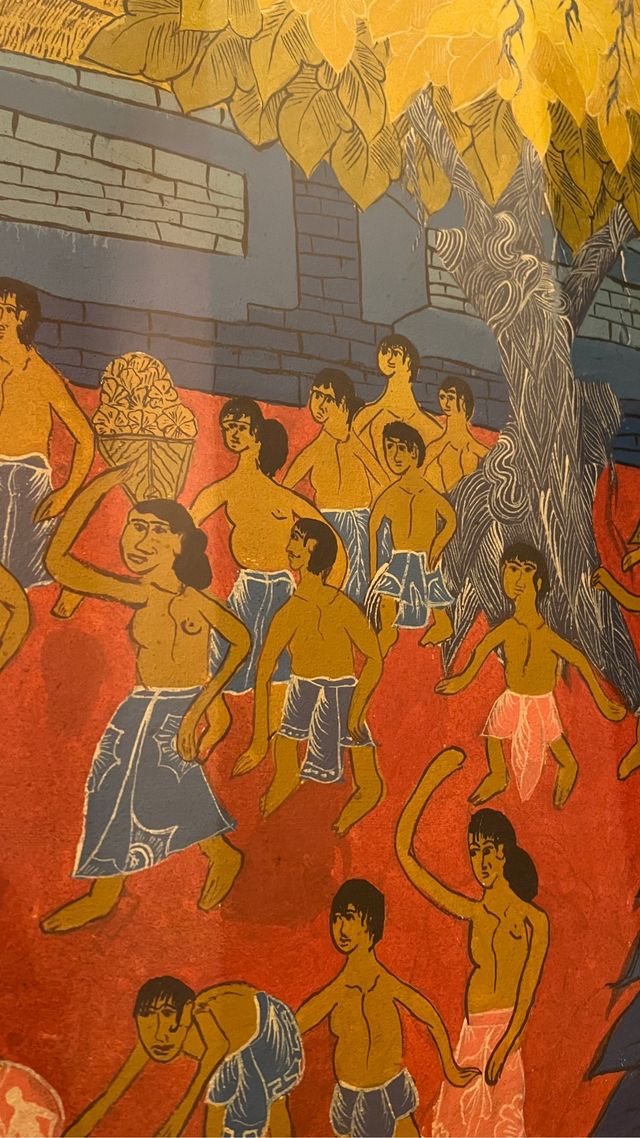 Quadro artista contemporaneo sconosciuto