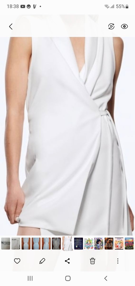 Vestido blazer lazada Zara