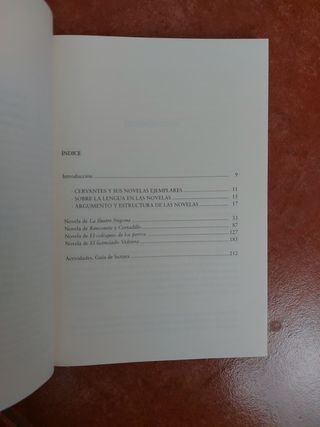 Novelas ejemplares,  Cervantes