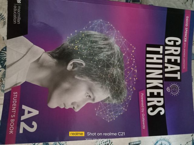 Libro ,de inglés de academia