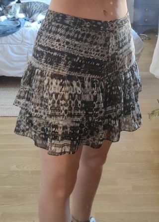 Falda corta