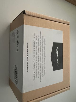 Ratón inhalámbrico ergonómico Amazon Basics