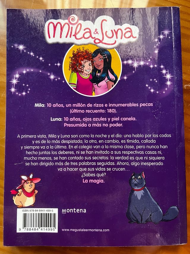 Libro Mila y Luna