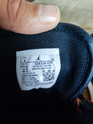 Jordan 1 mid tg 41 originali