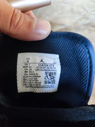 Jordan 1 mid tg 41 originali