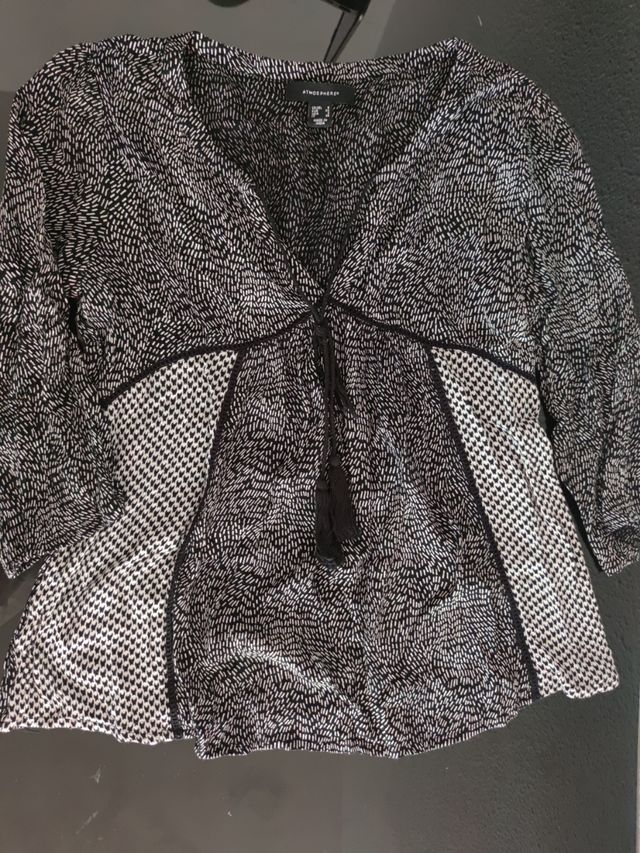 blusa boho bohemia borlas