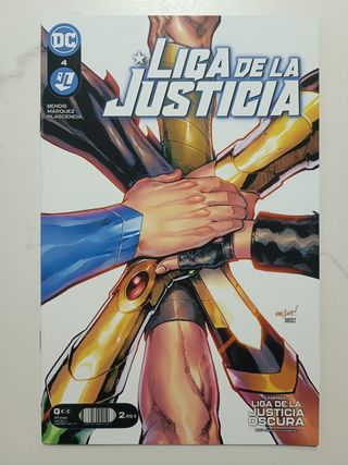 Cómics Liga de la Justicia 1-5 y 13