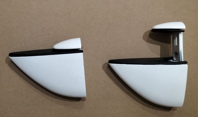 2 Soportes para estantería ajustable