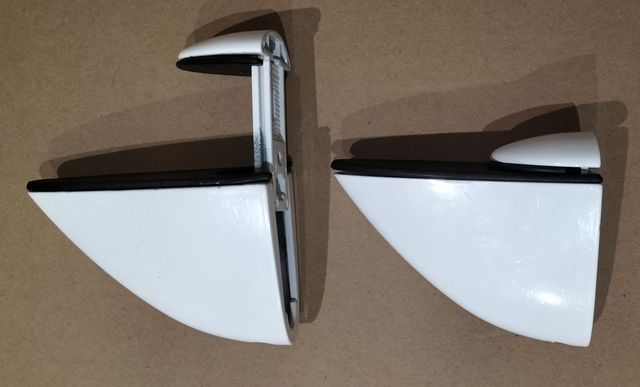 2 Soportes para estantería ajustable