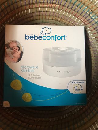 esterilizador express biberones bebé confort