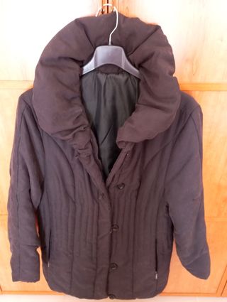 ABRIGO Y BUFANDA MUJER