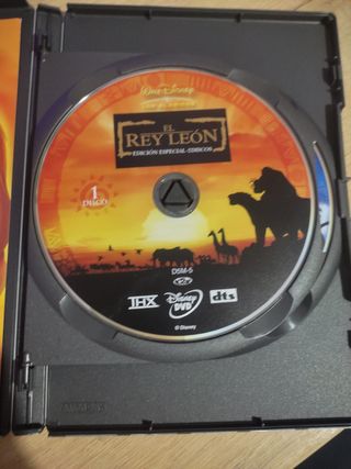 DVD EL REY LEÓN Edición Especial - 2 discos DVD.