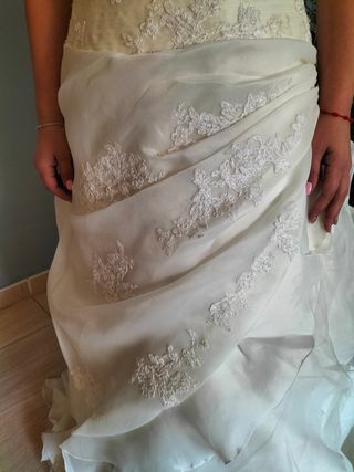 Traje de novia talla 38 Rosa Clará 