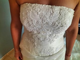Traje de novia talla 38 Rosa Clará 