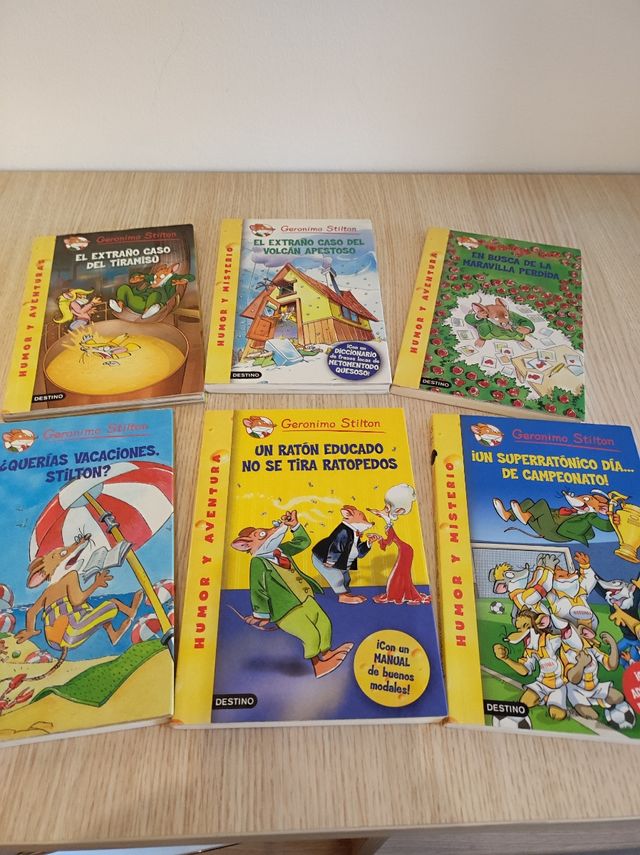 Libros de Gerónimo Stilton