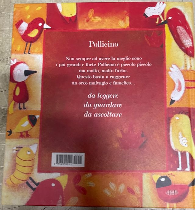 Libro per bambini “Pollicino”