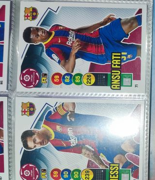 Lote 180+ cromos FC BARCELONA diferentes