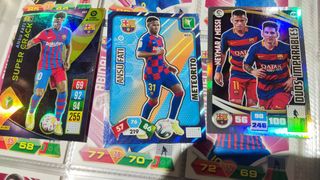Lote 180+ cromos FC BARCELONA diferentes