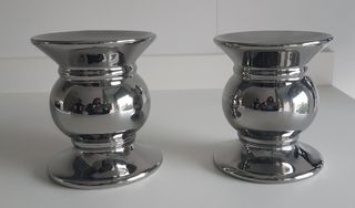 CANDELABROS CERÁMICA.