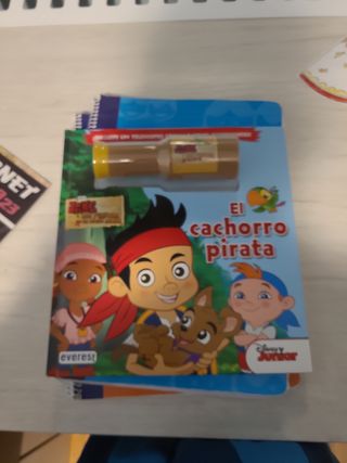 Libro jake y los piratas de nunca jamás