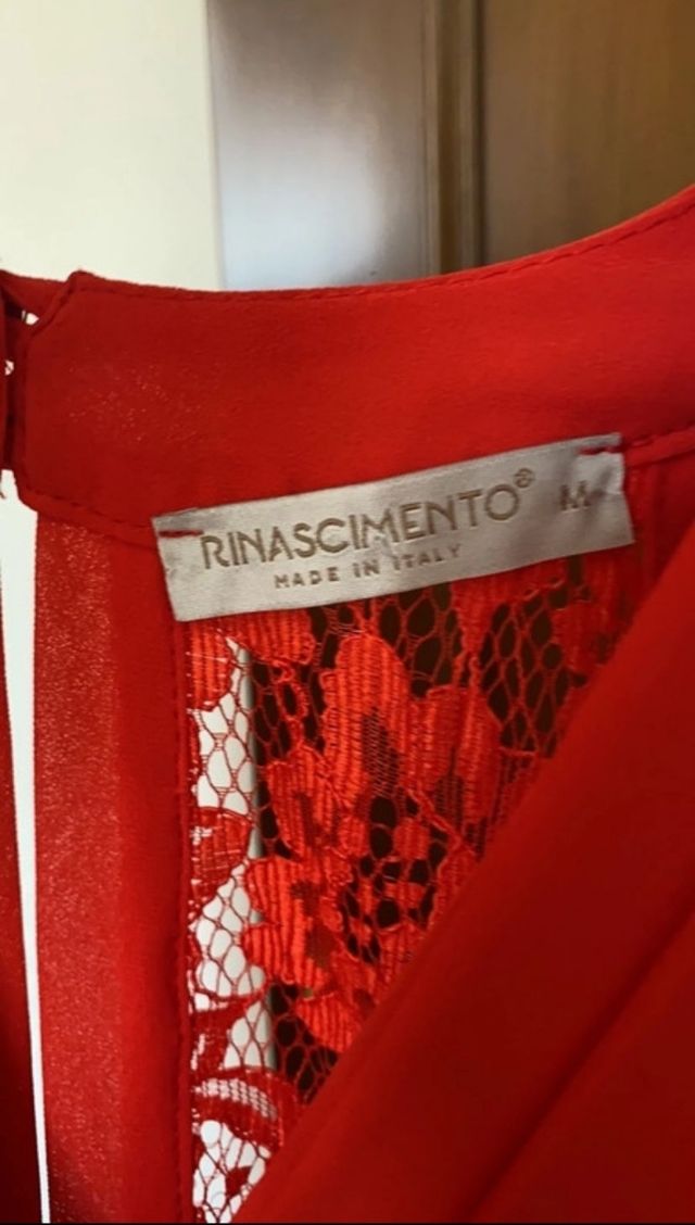 Vestito rosso Rinascimento