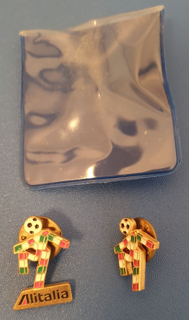 Spilla Mascotte Ciao mondiali Italia '90