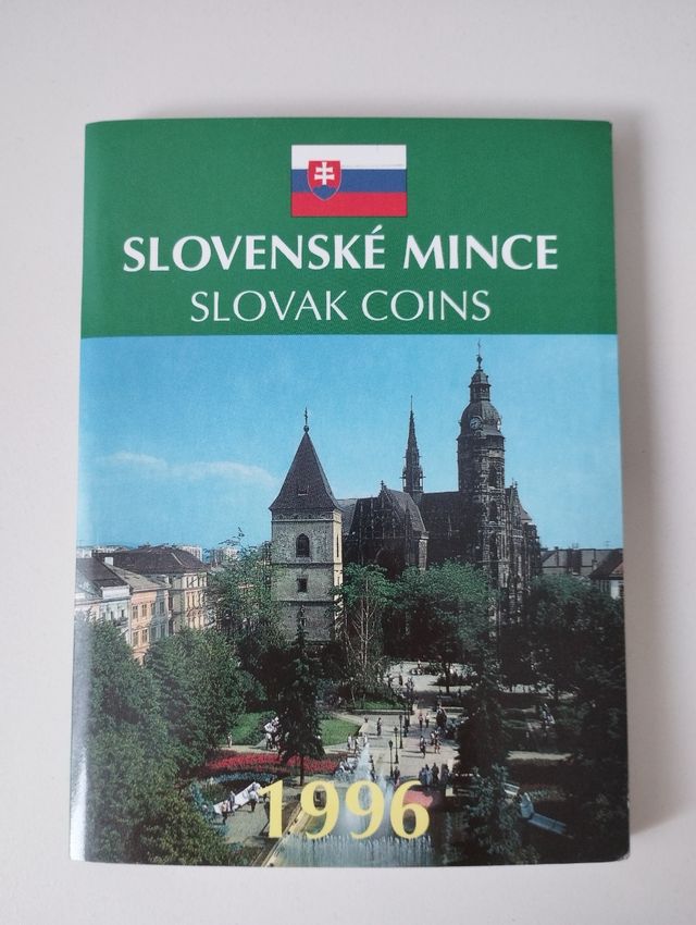 Estuche colección monedas Eslovaquia 1996
