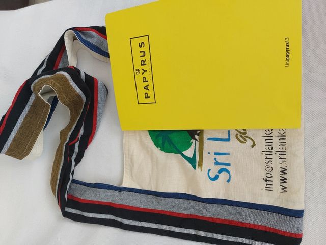 Bolso bandolera tela unisex