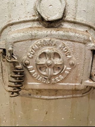 Caldera estufa hierro