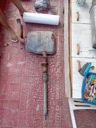 Catalizador golf 4-1.9 TDI y silenciador