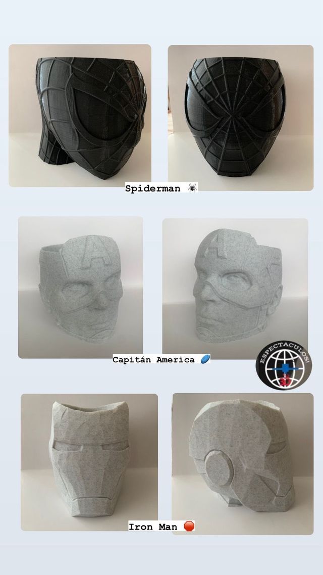Maceteros personalizados 3D
