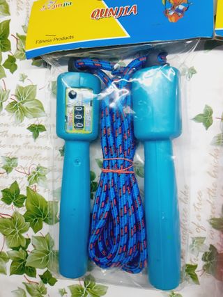 Cordas de saltar com contador de voltas