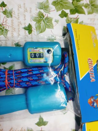 Cordas de saltar com contador de voltas
