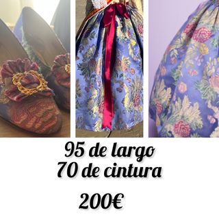 falda de fallera talla 36