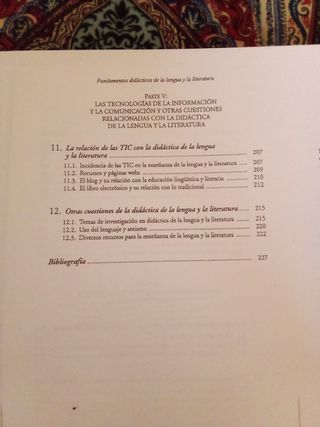 Fundamentos lengua literatura