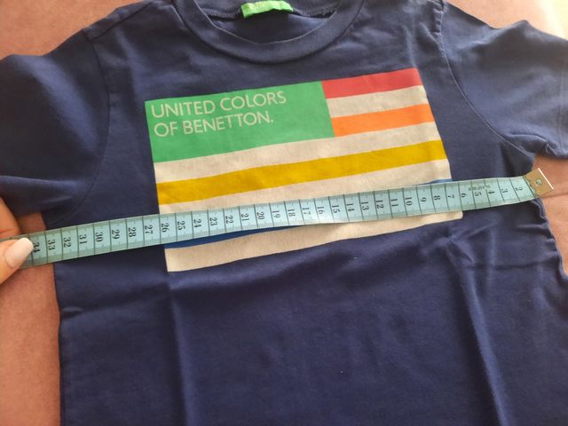 Camiseta benetton ,talla xs