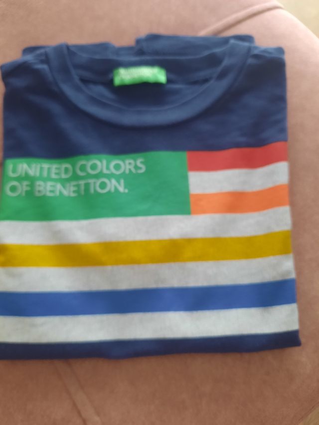 Camiseta benetton ,talla xs
