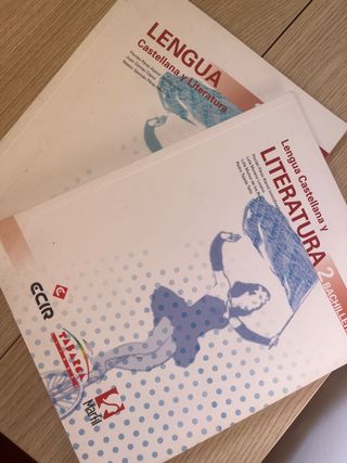 Libros Lengua y Literatura 2 bachillerato