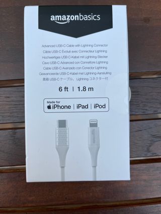 Cable Iphone certificado por Apple MFi