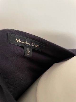 Vestido azul Massimo Dutti