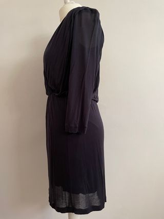 Vestido azul Massimo Dutti