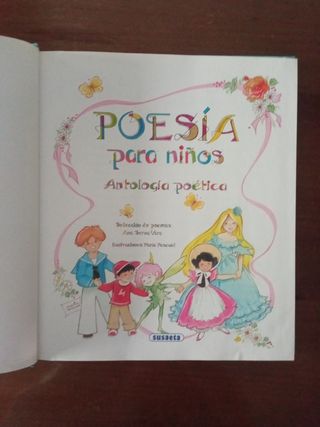El mejor libro de poesía para niños
