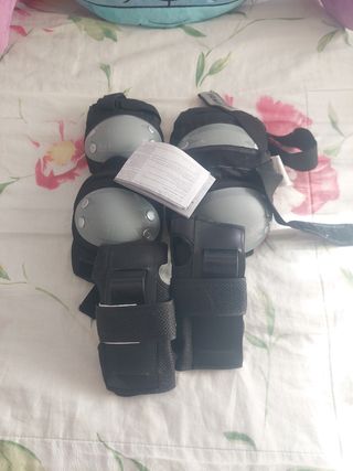 Rodilleras, coderas, muñequeras