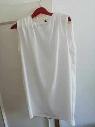 Vestido blanco Zara