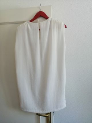 Vestido blanco Zara