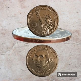 Moneta 1 $ Dollaro 2007 Wahsington USA 🇺🇸